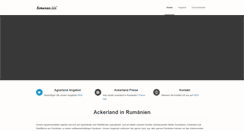Desktop Screenshot of ackerland-rumanien.firmengrundung-rumanien.eu