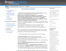 Tablet Screenshot of outsourcing-rumanien.firmengrundung-rumanien.eu