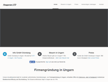 Tablet Screenshot of firmengrundung-ungarn.firmengrundung-rumanien.eu