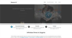 Desktop Screenshot of infiintare-firma-ungaria.firmengrundung-rumanien.eu