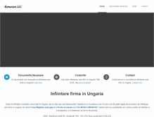 Tablet Screenshot of infiintare-firma-ungaria.firmengrundung-rumanien.eu